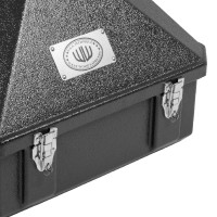 Box porta cappelli e stivali 45,5X46,5X32 Nero