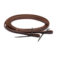 Waterloop Oiled Reins 5/8" Oliato Marrone