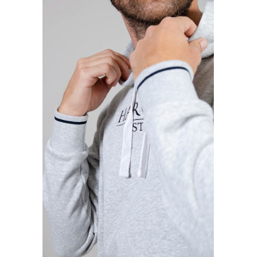 Felpa con cappuccio Swiss grigio