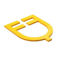 Logo Equestro Prespaziato DA Muro Giallo