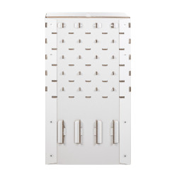 Espositore PER Collezione Foldable IN Cartone 100x56x36,5 Bianco