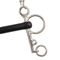 Pelham Inox Intero Aste Corte Gomma Rigida
