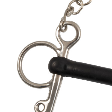 Pelham Inox Intero Aste Corte Gomma Rigida