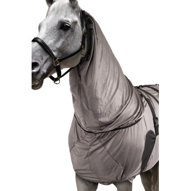 Coperta anti-eczema Horze Mountain Essence UV Grigio chiaro Coperta anti-eczema Horze Mountain Essence UV Grigio chiaro