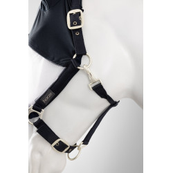Cavezza con maschera anti-mosche Horze Paso Fino Apertura Blu marino