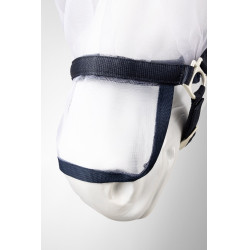 Cavezza con maschera anti-mosche Horze Paso Fino Apertura Blu marino