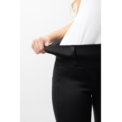 Leggings ibridi da donna Horze Anya fullgrip Nero