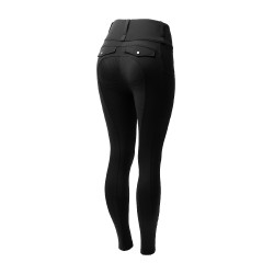Leggings ibridi da donna Horze Anya fullgrip Nero