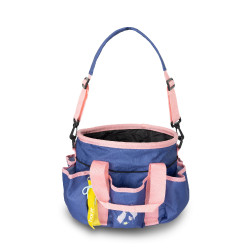 Borsa per la pulizia Horze kids Mattina di velluto Blu Borsa per la pulizia Horze kids Mattina di velluto Blu