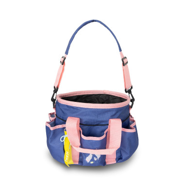 Borsa per la pulizia Horze kids Mattina di velluto Blu Borsa per la pulizia Horze kids Mattina di velluto Blu