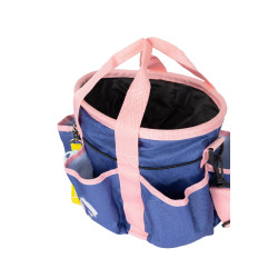 Borsa per la pulizia Horze kids Mattina di velluto Blu Borsa per la pulizia Horze kids Mattina di velluto Blu