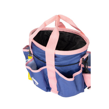 Borsa per la pulizia Horze kids Mattina di velluto Blu Borsa per la pulizia Horze kids Mattina di velluto Blu