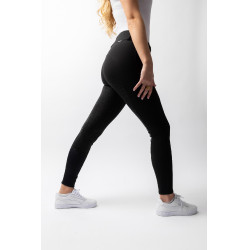 Pantaloni Horze Grand Prix Pro da donna con fondo integrale Nero