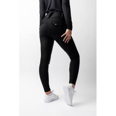 Pantaloni equitazione donna compressione full grip B Vertigo