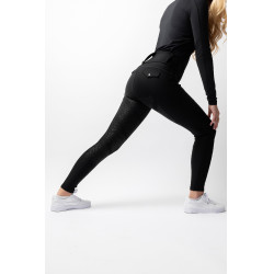 Pantaloni equitazione donna compressione full grip B Vertigo