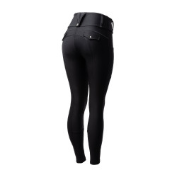 Pantaloni equitazione donna compressione full grip B Vertigo
