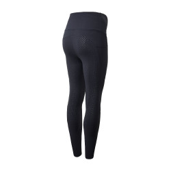 Leggings da maternità Horze Ginny con grip a fondo intero e tasche per telefono Blu navy Leggings da maternità Horze Ginny con grip a fondo intero e tasche per telefono Blu navy
