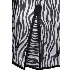 Coperta antimosche Horze Defender con patta addominale Zebra Motivi