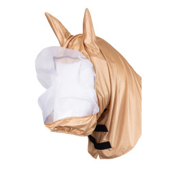 Combo maschera e copricollo anti-eczema Horze Marrone chiaro