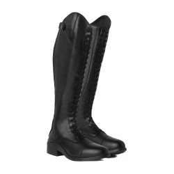 Stivali da equitazione da donna con lacci Horze Nero