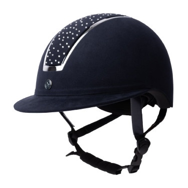 Casco da equitazione Solara II Horze Marino / bianco Blu Casco da equitazione Solara II Horze Marino / bianco Blu