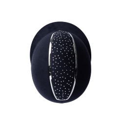 Casco da equitazione Solara II Horze Marino / bianco Blu Casco da equitazione Solara II Horze Marino / bianco Blu