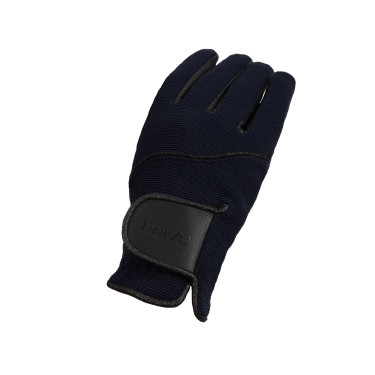 Guanti da equitazione da donna Horze Mayla Winter Blu marino scuro