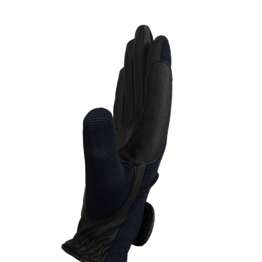 Guanti da equitazione da donna Horze Mayla Winter Blu marino scuro