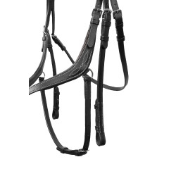 Briglia Monterrey capezzina messicana Horze Nero