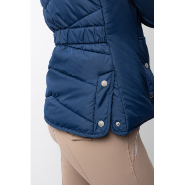 Gilet da equitazione trapuntato B Vertigo Cordelia Titano marino Blu marino