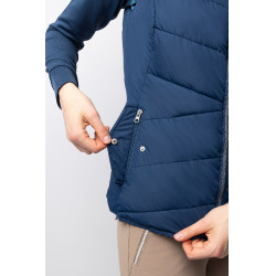 Gilet da equitazione trapuntato B Vertigo Cordelia Titano marino Blu marino