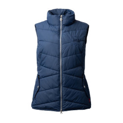 Gilet da equitazione trapuntato B Vertigo Cordelia Titano marino Blu marino