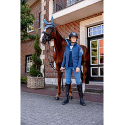 Gilet da equitazione trapuntato B Vertigo Cordelia Titano marino Blu marino