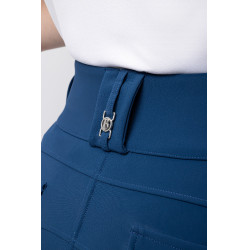 Pantaloni da equitazione da donna B Vertigo termici con grip integrale Enya Titano marino Blu marino Pantaloni da equitazione da donna B Vertigo termici con grip integrale Enya Titano marino Blu marino