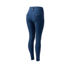 Pantaloni da equitazione da donna B Vertigo termici con grip integrale Enya Titano marino Blu marino Pantaloni da equitazione da donna B Vertigo termici con grip integrale Enya Titano marino Blu marino