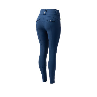 Pantaloni da equitazione da donna B Vertigo termici con grip integrale Enya Titano marino Blu marino Pantaloni da equitazione da donna B Vertigo termici con grip integrale Enya Titano marino Blu marino