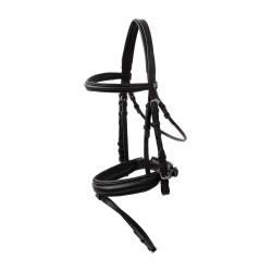 Briglia da dressage Horze Eternal Gaze Nero