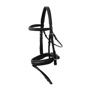 Briglia da dressage Horze Eternal Gaze Nero
