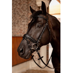 Briglia da dressage Horze Eternal Gaze Nero