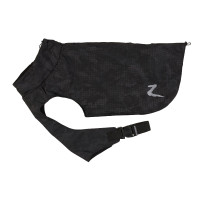 Cappotto riflettente per cani Horze Camo Luminox Nero / argento