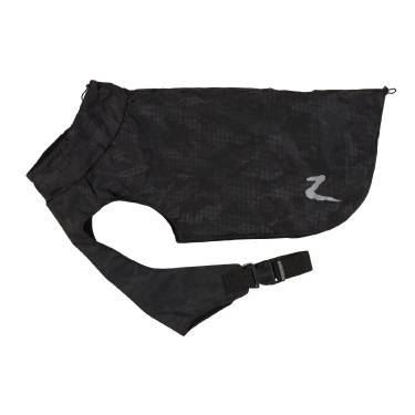 Cappotto riflettente per cani Horze Camo Luminox Nero / argento