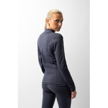 Top da allenamento Josephine Horze Inchiostro marino Blu marino