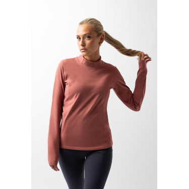 Top da allenamento Josephine Horze Rosa appassita Top da allenamento Josephine Horze Rosa appassita