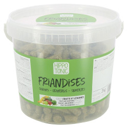 Dolcetti per cavalli Hippo-Tonic gusto frutta e verdura