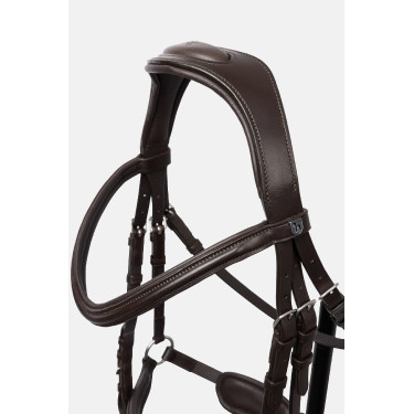 Filet bridon Nature Made Leisure Horze Marrone espresso