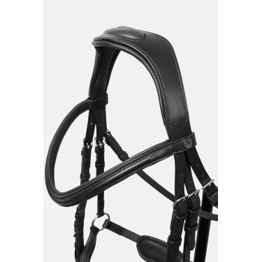 Filet bridon Nature Made Leisure Horze Nero