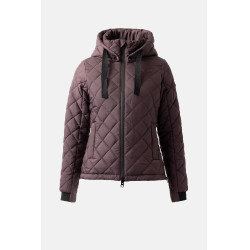 Piumino da donna Imelda Horze Fudge / marrone bordeaux