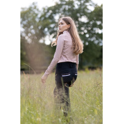 Piumino da donna Imelda Horze Fudge / marrone bordeaux