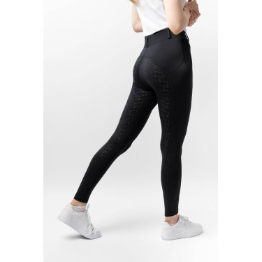 Leggings a grip integrale Horze Dea da donna Nero
