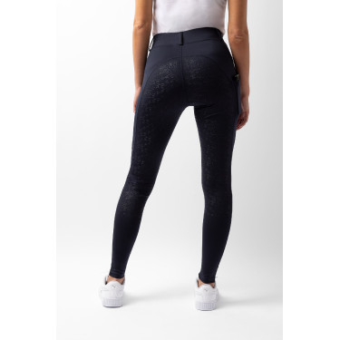 Leggings a grip integrale Horze Dea da donna Blu marino scuro